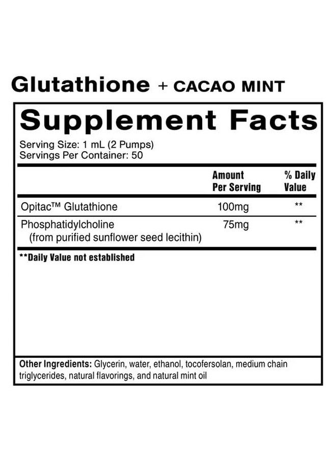 Quicksilver Scientific كويك سيلفر ساينتيفيك جلوتاثيون+ كاكاو نعناع - Image 2