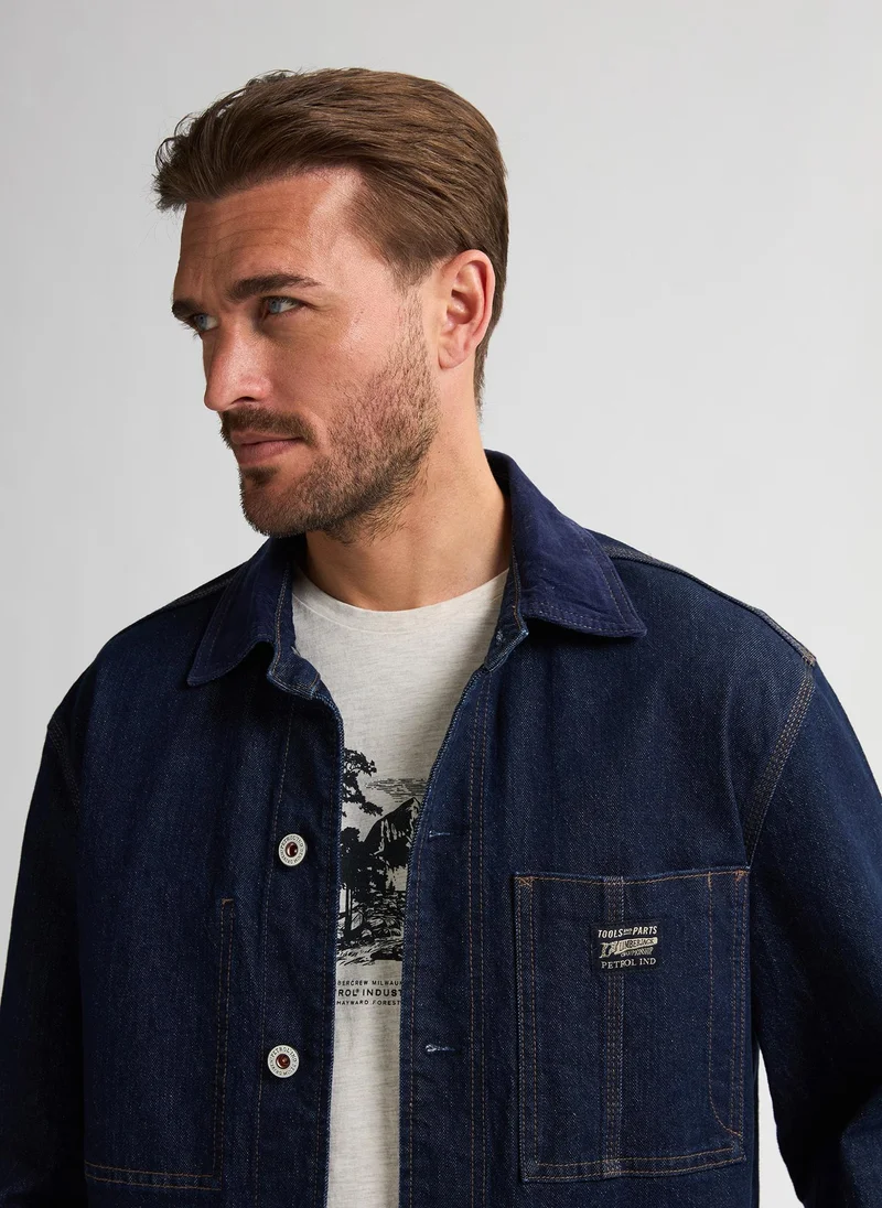 Petrol Industries Men Jacket Denim