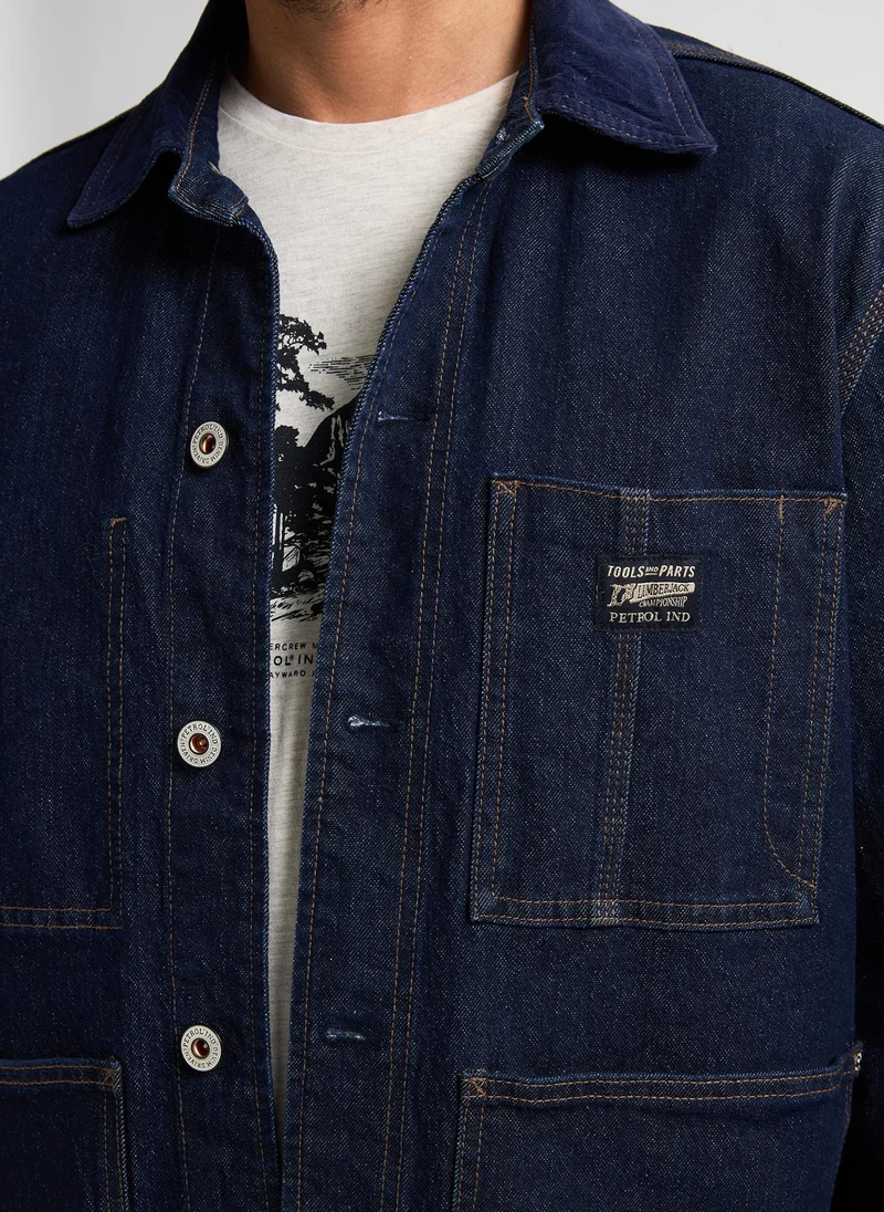 Petrol Industries Men Jacket Denim