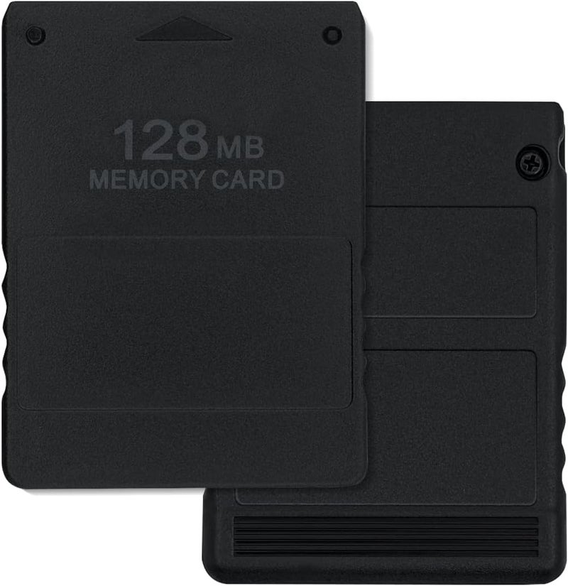 مكبازل بطاقة ذاكرة Mcbazel PS2 سعة 128 ميجابايت، بطاقة ذاكرة سعة 128 ميجابايت لوحدة تحكم ألعاب بلاي ستيشن 2 PS2/Slim - Image 1