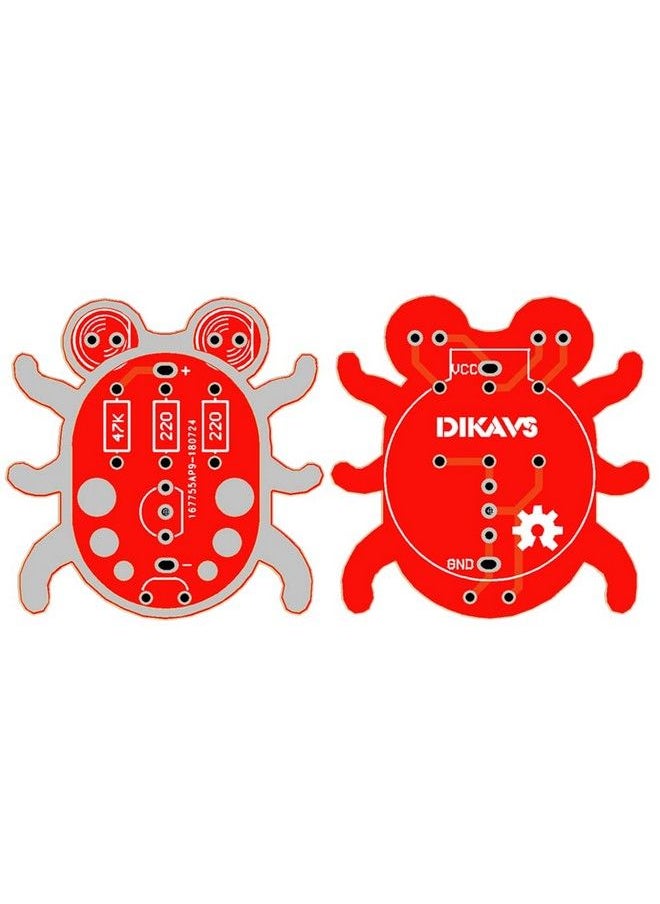 DIKAVS - Weevil Eye Diy Kit Electronic Beginner Learn To Solder Fun Kit (Pack Of 7 Sets Multicolor) - Image 1