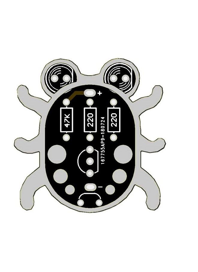 DIKAVS - Weevil Eye Diy Kit Electronic Beginner Learn To Solder Fun Kit (Pack Of 7 Sets Multicolor) - Image 1