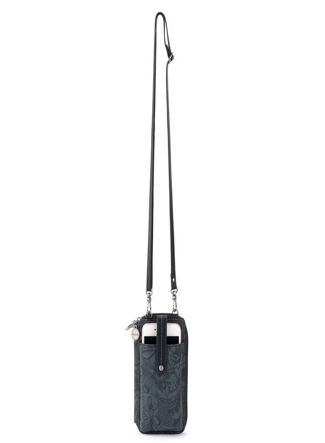Sakroots Salinas Smartphone Crossbody in Eco-Twill, Removable Adjustable Crossbody Strap, Black Spirit Desert - Image 1