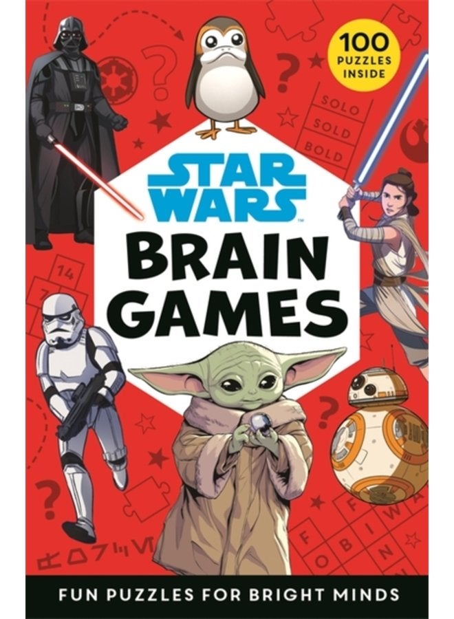 Star Wars Brain Games Fun Puzzles For Bright Minds - Paperback