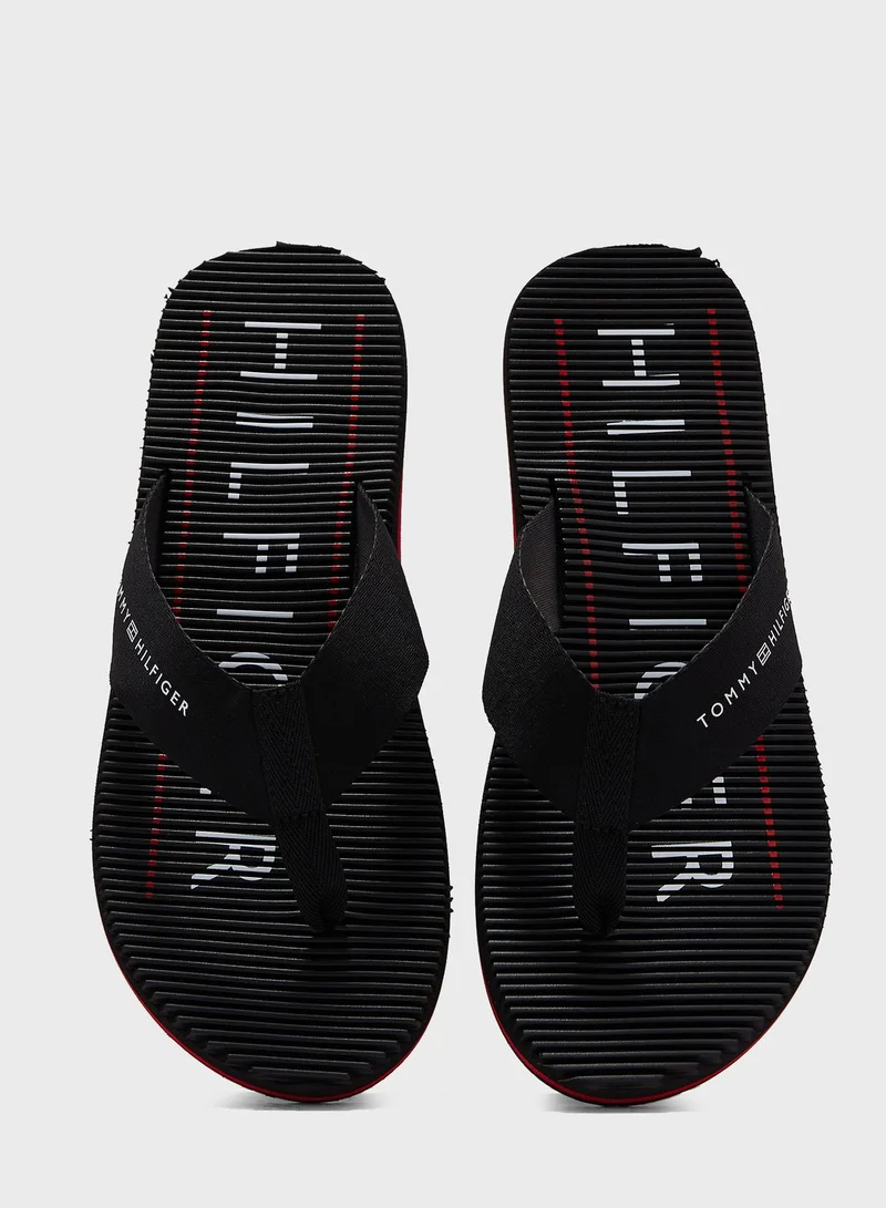 TOMMY HILFIGER Logo Flip Flops