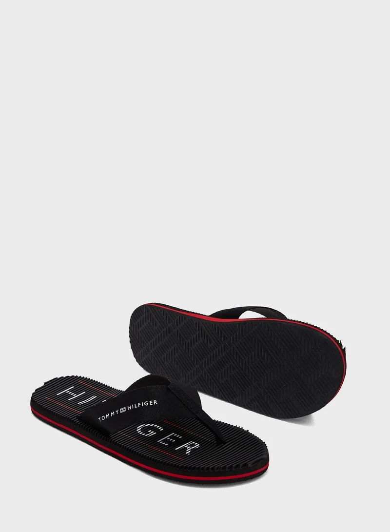 TOMMY HILFIGER Logo Flip Flops