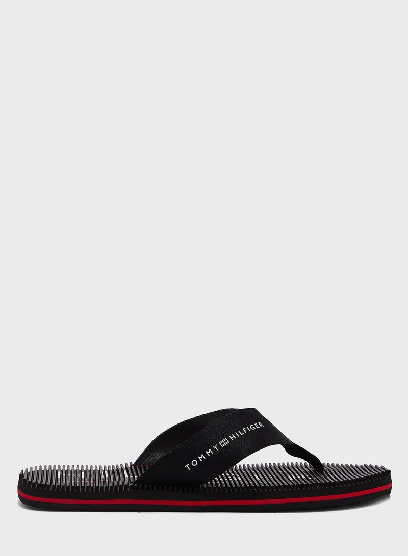 TOMMY HILFIGER Logo Flip Flops