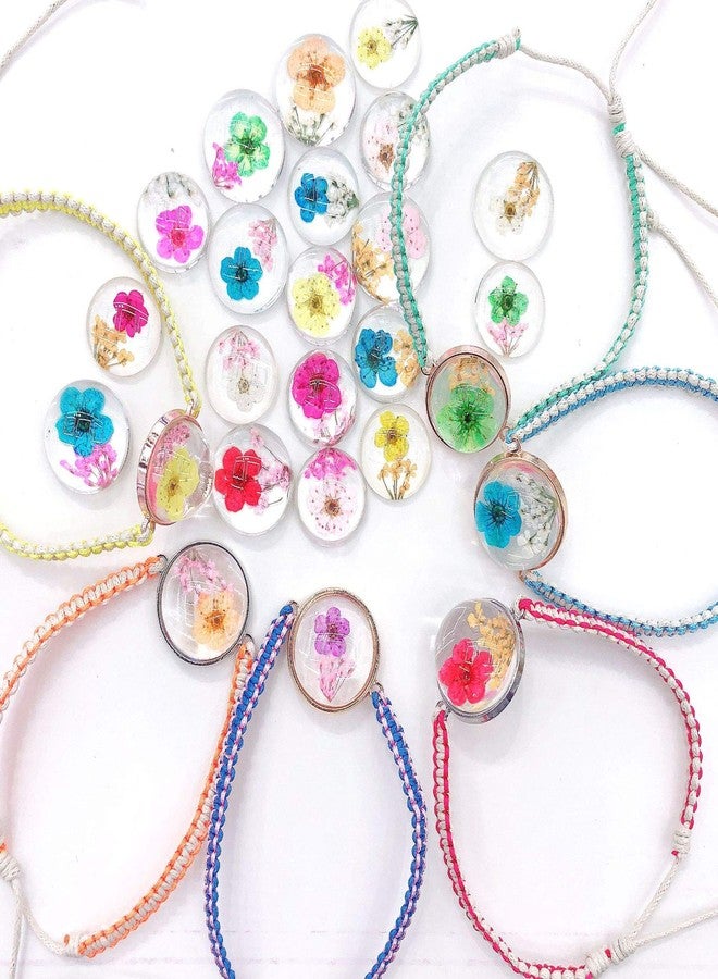 Teensery 20 Pcs Round Shaped Open Bezels with Double Bail Connector Resin Mold Frame Pendants for DIY Crafts Jewelry Making (KC Gold) - Image 5