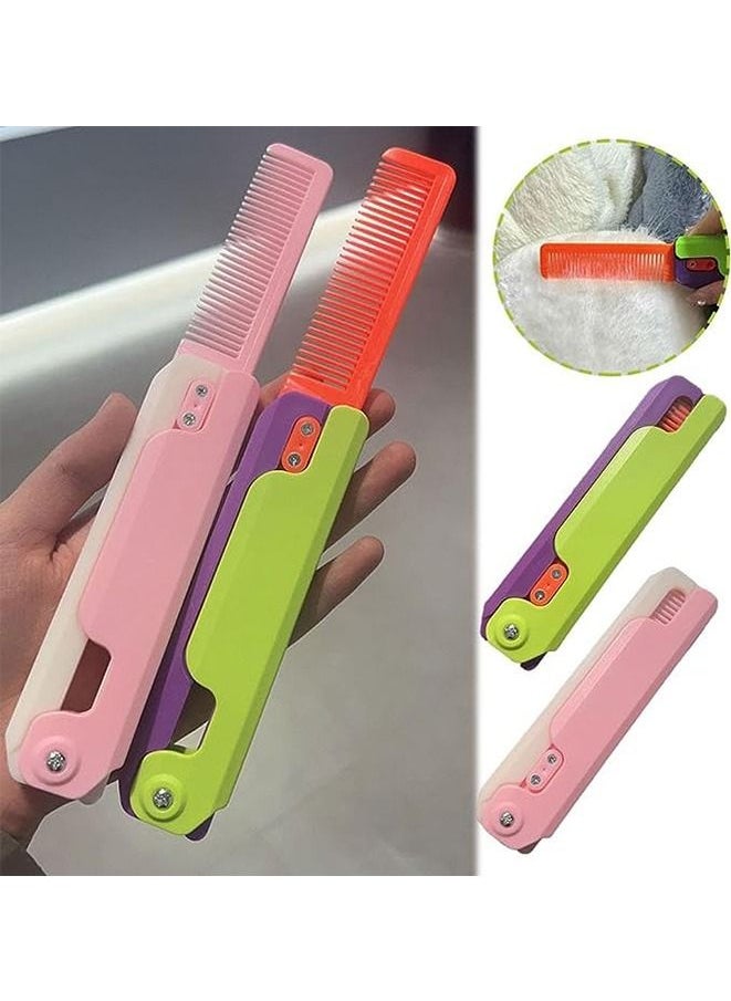Generic 3D Color Printing Radish Comb Gravity Comb Push Decompression Toy for Children  - Image 4