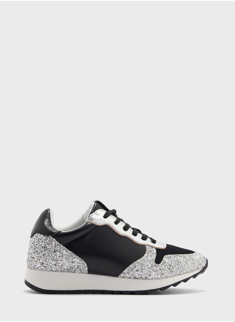 Ginger - Shimmery Chunky Sole Sneaker - Image 1
