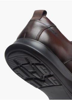 Le Confort Men Solid Lace-Up Derby Shoes  - Image 5