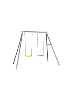AL BADER Swing Set For Kids, Children’s Swing Set For Kids, Outdoor Swing With 2 swing games, Swing Group For Children’s, Iron Swings Set For A Group Of Children, Swing play set (2 Seats Swing)  - Image 1