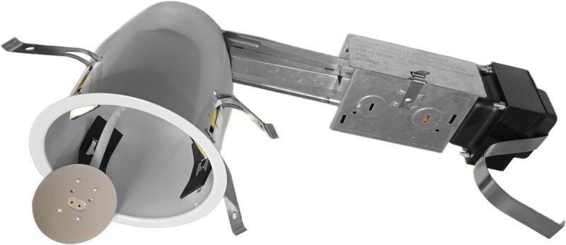 Nicor Lighting 4- Inch Remodel Lo-volt Airtight Housing Non-IC, White - Image 2