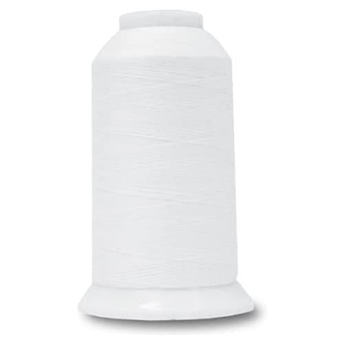 Superior Threads So Fine 3-Ply 50 Weight Polyester Sewing Thread Cone - 3280 Yards (#451 Blizzard) - Image 1