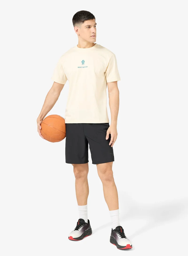 ANTA White KAI ·Series | Men’s A-COOL Antibacterial Training Tee for Men | Best Price UAE