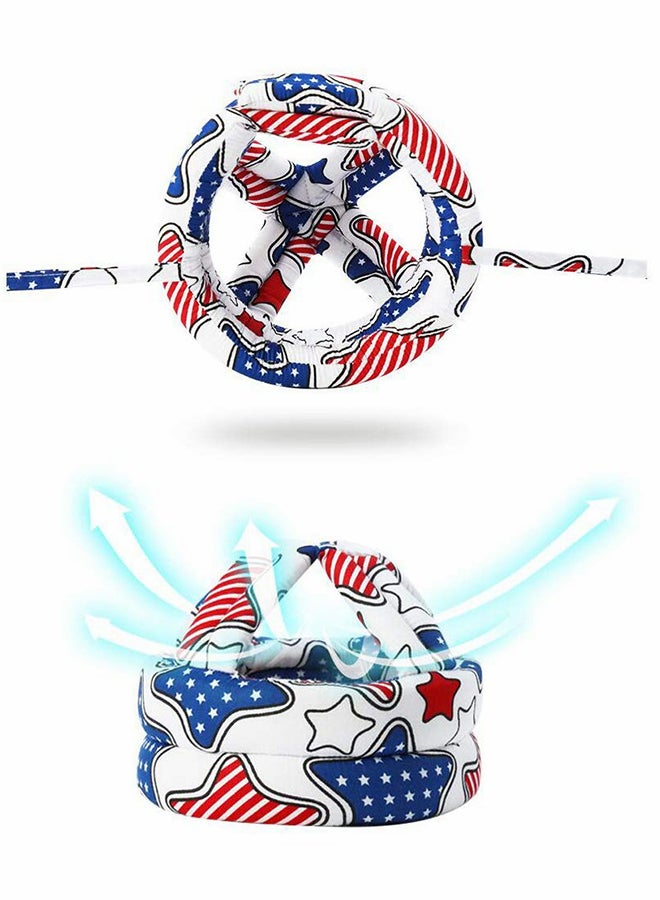 Adjustable Baby Safety Helmet - Soft Head Protector for Infants and Toddlers, Lightweight and Comfortable for Daily Use - Image 3