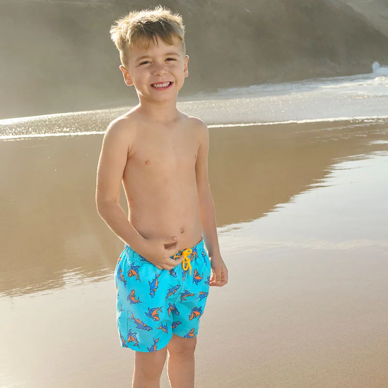 Cool Club BLUE POLYESTER SWIMMING SHORTS