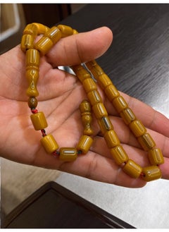 just naturals German Faturan Prayer Beads For Men 31 Beads Size 9mm x 11mm  - Image 3