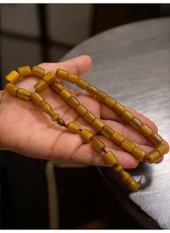 just naturals German Faturan Prayer Beads For Men 31 Beads Size 9mm x 11mm  - Image 4