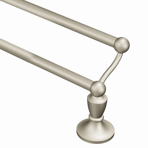 Moen DN8222BN Wembley 24Inch Double Towel Bar Brushed Nickel