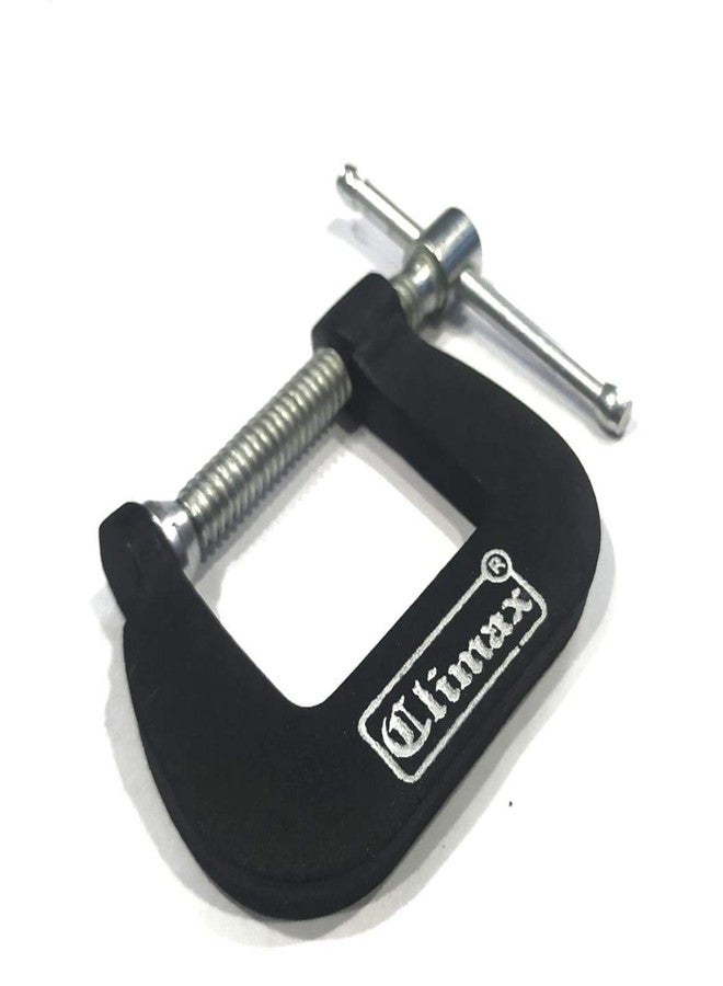 Climax G Clamp 1-1/4" with depth 1-1/4" inch- Set of 3 [Professional Woodworking C Clamp Grip Vice] - Image 4
