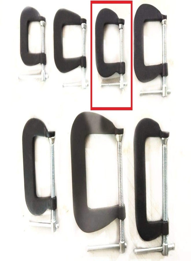 Climax G Clamp 1-1/4" with depth 1-1/4" inch- Set of 3 [Professional Woodworking C Clamp Grip Vice] - Image 5