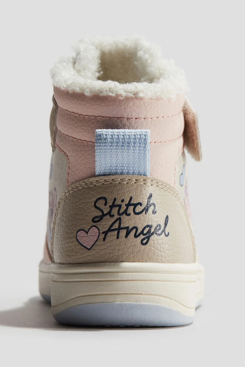 H&M Warm-lined hi-top trainers