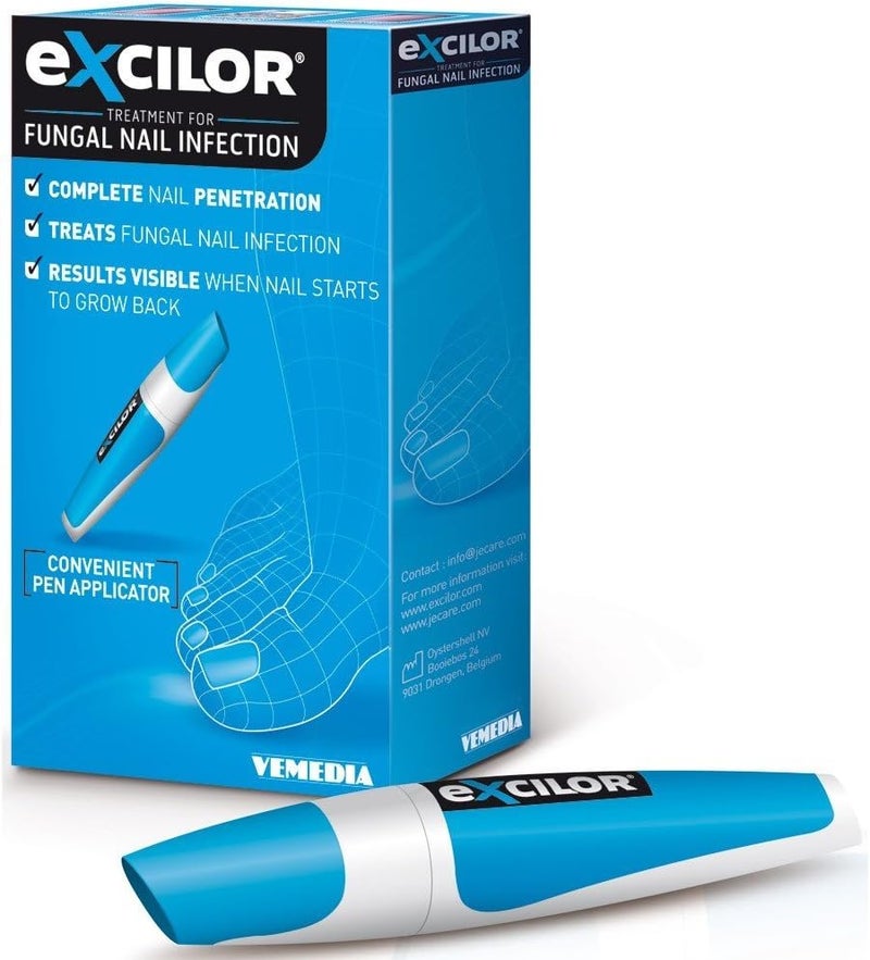 Excilor Nail Fungus Treatment Pen AntiFungal Nail Treatment to Repair Restore and Maintain Healthy Fingernails and Toenails - Image 4