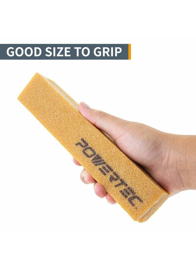 POWERTEC 71002V Abrasive Cleaning Stick for Sanding Belts & Discs | Natural Rubber Eraser - Woodworking Shop Tools for Sanding Perfection - Image 4