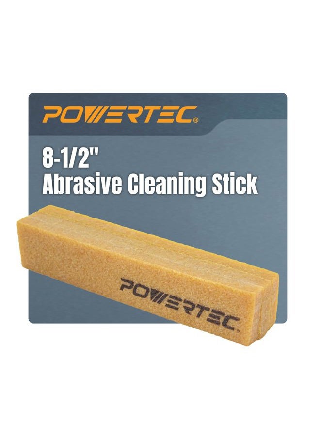 POWERTEC 71002V Abrasive Cleaning Stick for Sanding Belts & Discs | Natural Rubber Eraser - Woodworking Shop Tools for Sanding Perfection - Image 1
