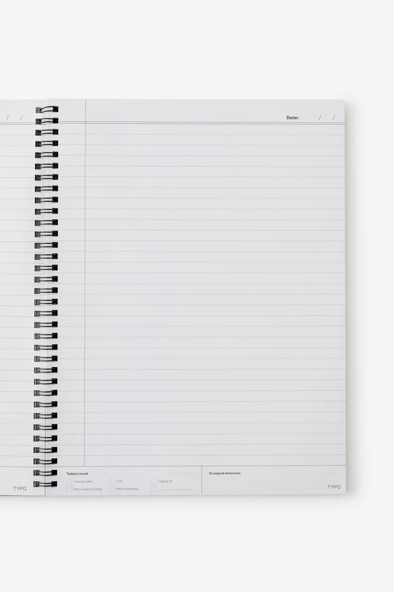 Typo A4 Spinout Notebook V2