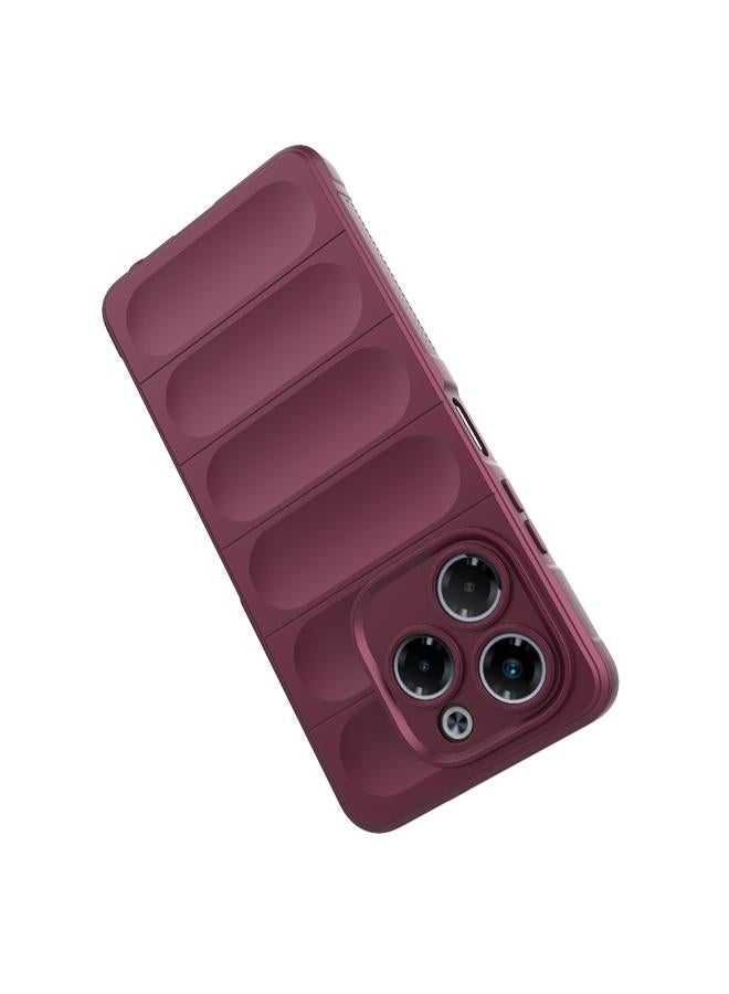 S-TOP Case For Infinix Note 40X 5G Global Magic Shield TPU + Flannel Phone Case - Image 5