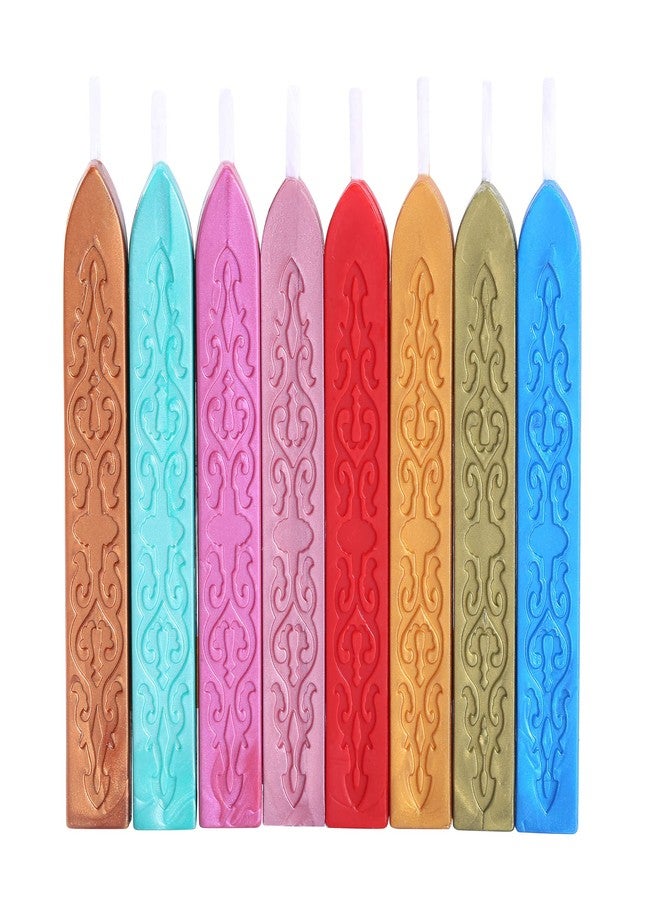 Yoption 15Pcs Sealing Wax Sticks with Wicks for Wax Seal Stamp, Wedding Invitations, Gift Packaging, Christmas (15 Colors) - Image 2