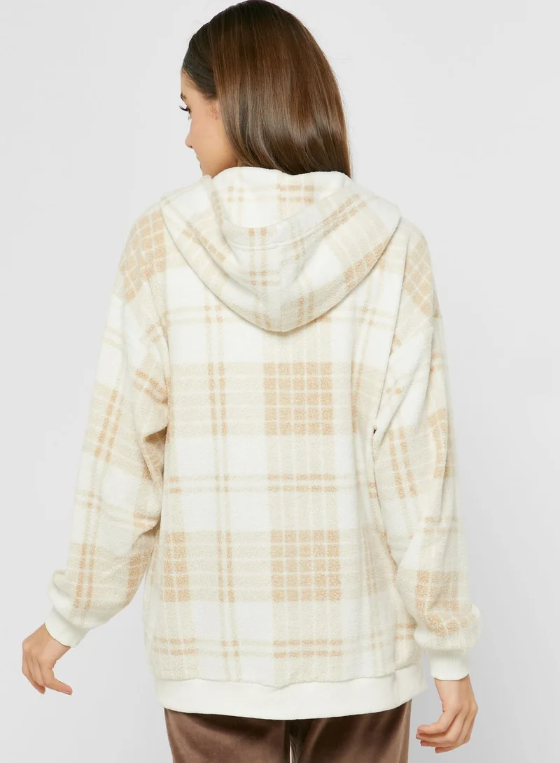 Aerie Checkered Hoodie