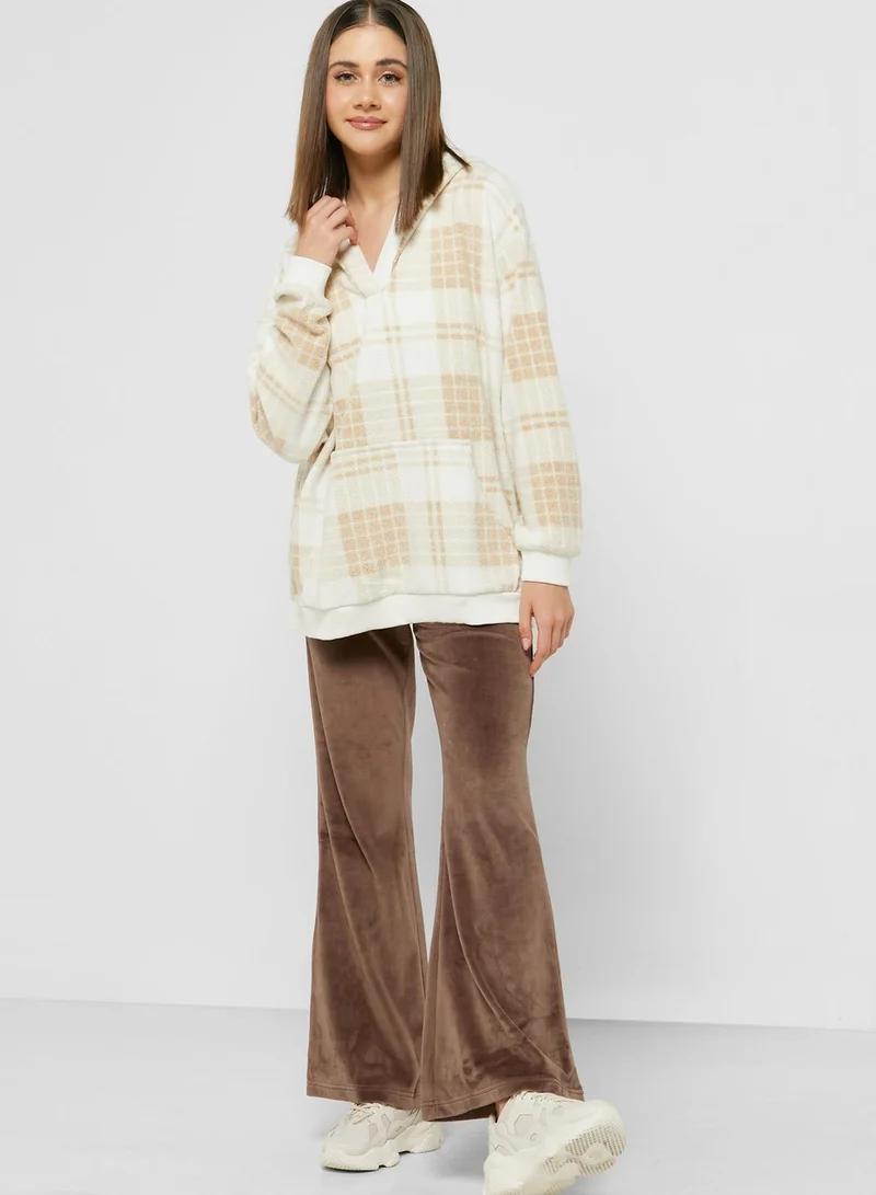 Aerie Checkered Hoodie