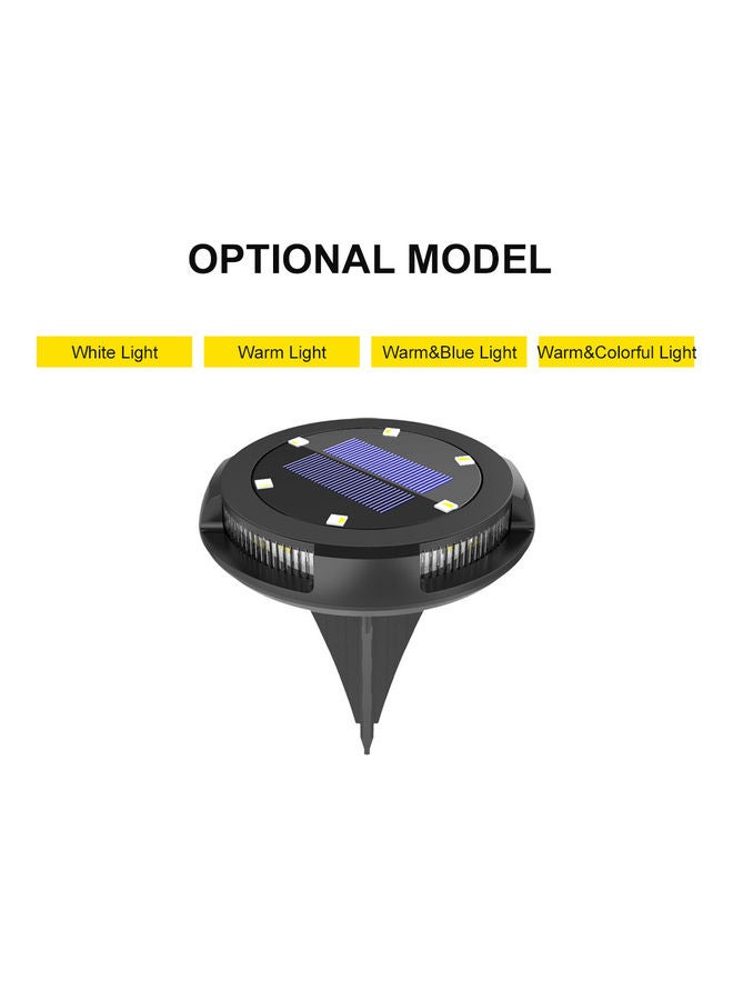 NIBEMINENT Solar Ground Lamp Black - Image 5