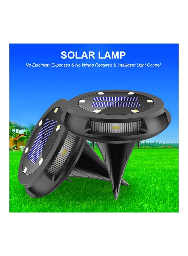 NIBEMINENT Solar Ground Lamp Black - Image 4