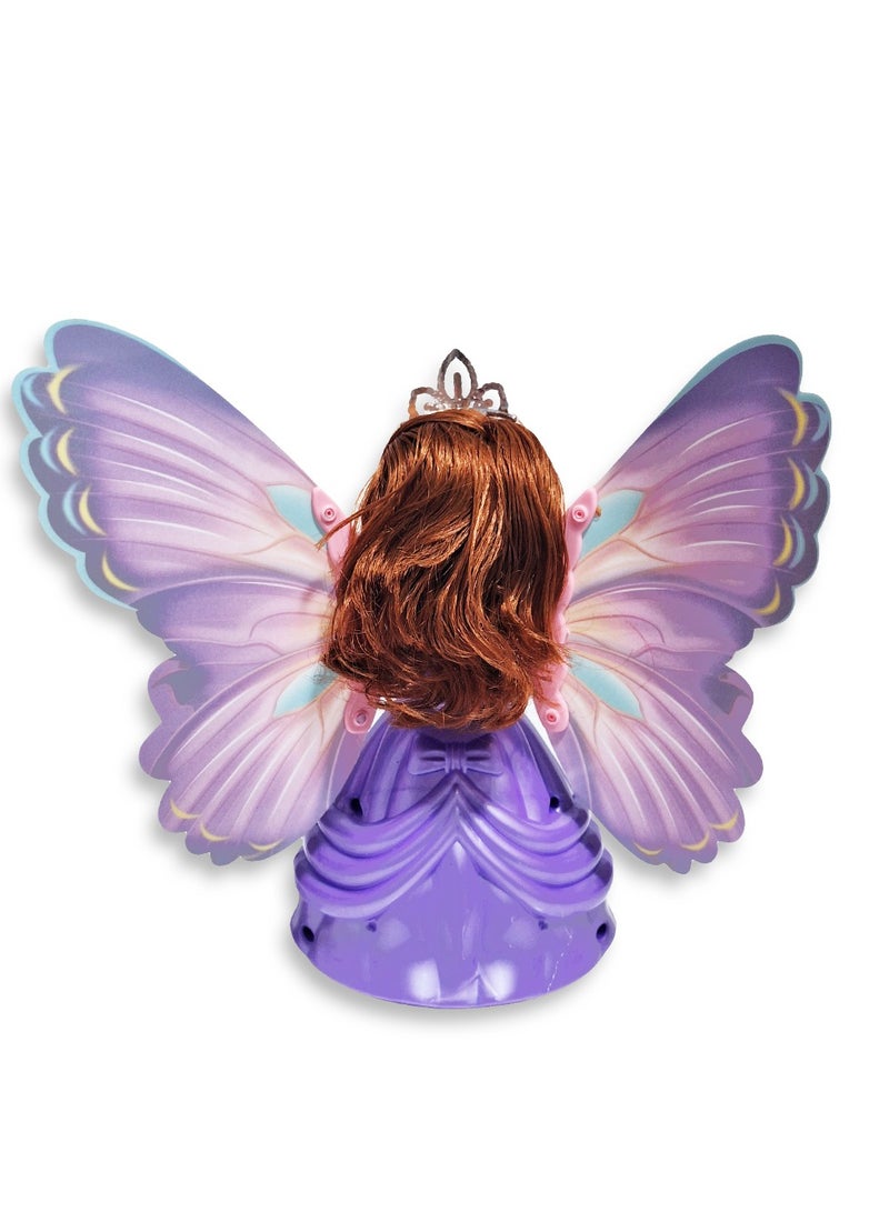 Musical Toys 360 Degree Rotating Dancing Doll Princess Girl Battery Operated Flashing Lights with Music Sound Toy - Image 5