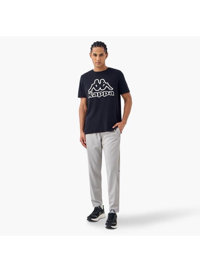 Kappa Panelled Jog Pants with Pockets and Drawstring Closure - Image 2