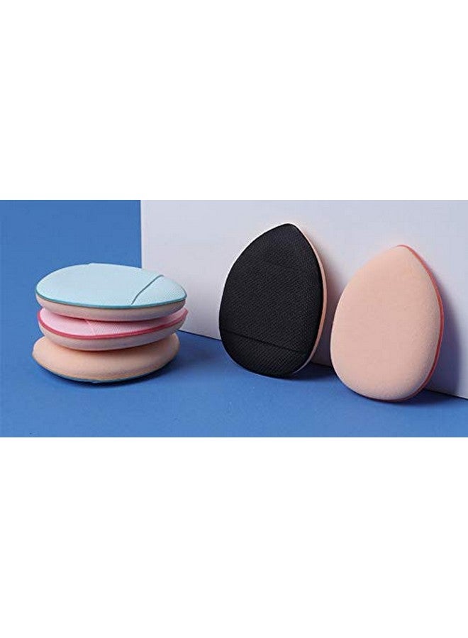 WOIWO 5 Pcs Makeup Brush Details Concealer Fingertip Small Steamed Buns Mini Finger Water Droplets Air Cushion Puff - Image 3