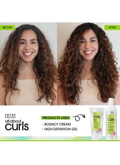 ALL ABOUT CURLS All About Curls Bouncy Cream Styling | Touchable Soft Definition | Define, Moisturize, De-Frizz | All Curly Hair Types | 5.1 Fl Oz  - Image 2
