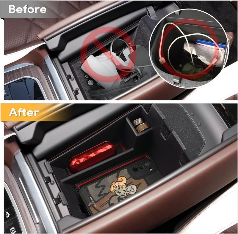 LFOTPP Center Console Organizer for BMW X5/X6/X7 - Image 2