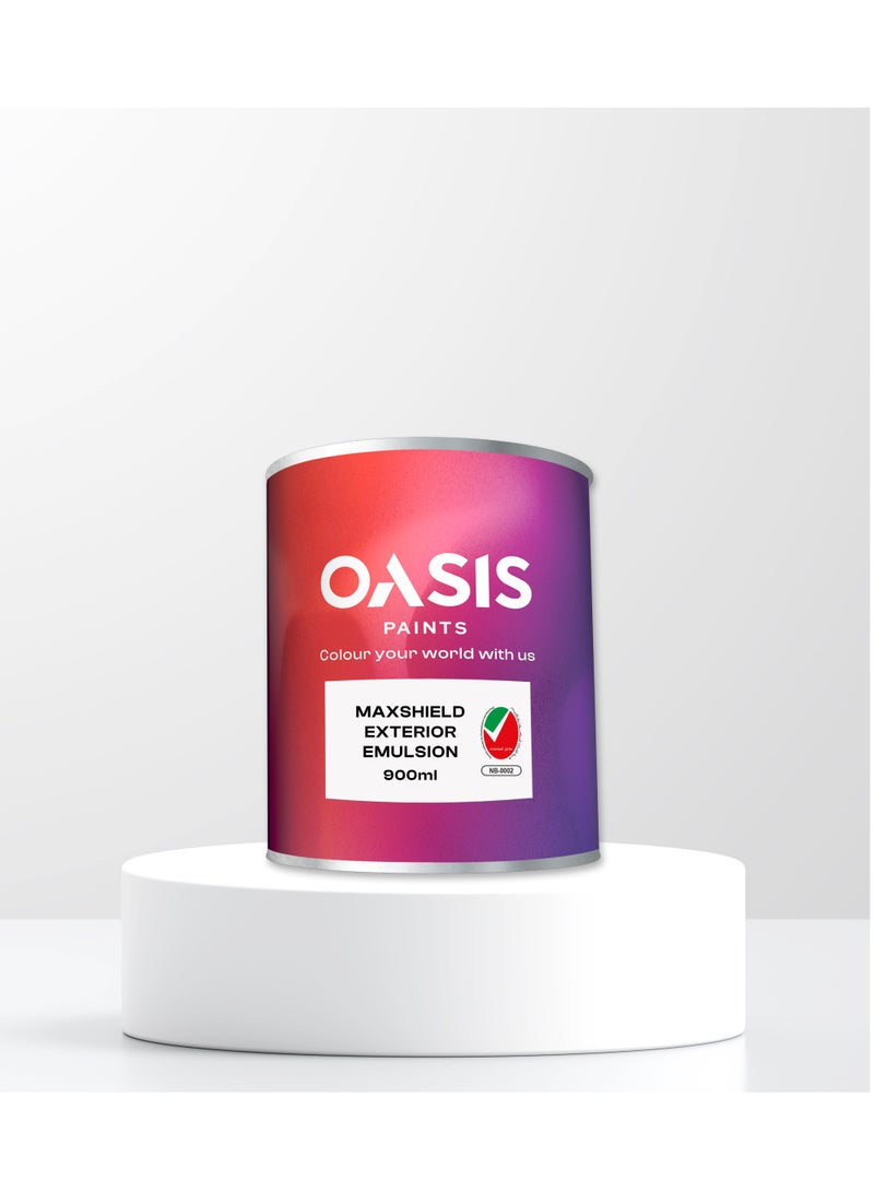  اويسس اصباغ طلاء الجدران الخارجية أواسيس ماكس شيلد 900 مل – حماية طويلة الأمد، تشطيب غير لامع، تركيبة مائية - Image 1