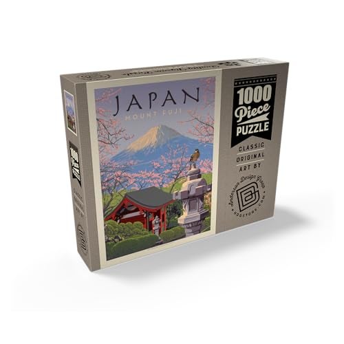 MyPuzzle.com بازل مائي ياباني جبل فوجي بوستر قديم 1000 قطعة بازل لجيل البالغين - Image 5