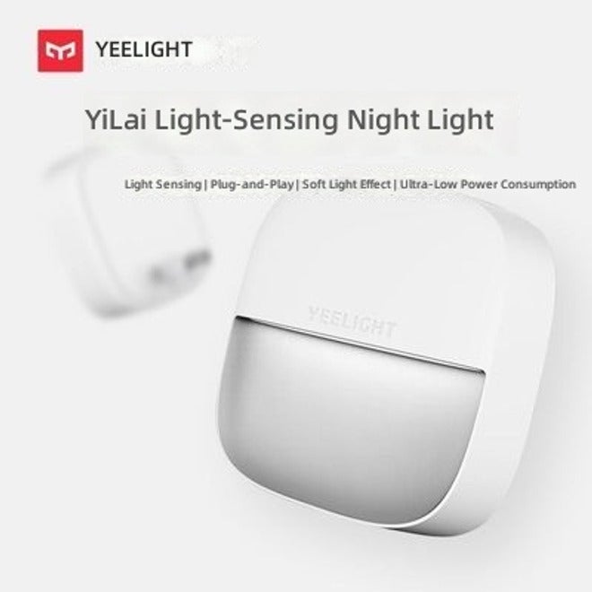 Yeelight Plug-in Motion Sensor Night Light with Light Sensor, LED USB Night Light for Bedroom, Hallway, Bedside, Energy Saving Soft Glow - Image 1