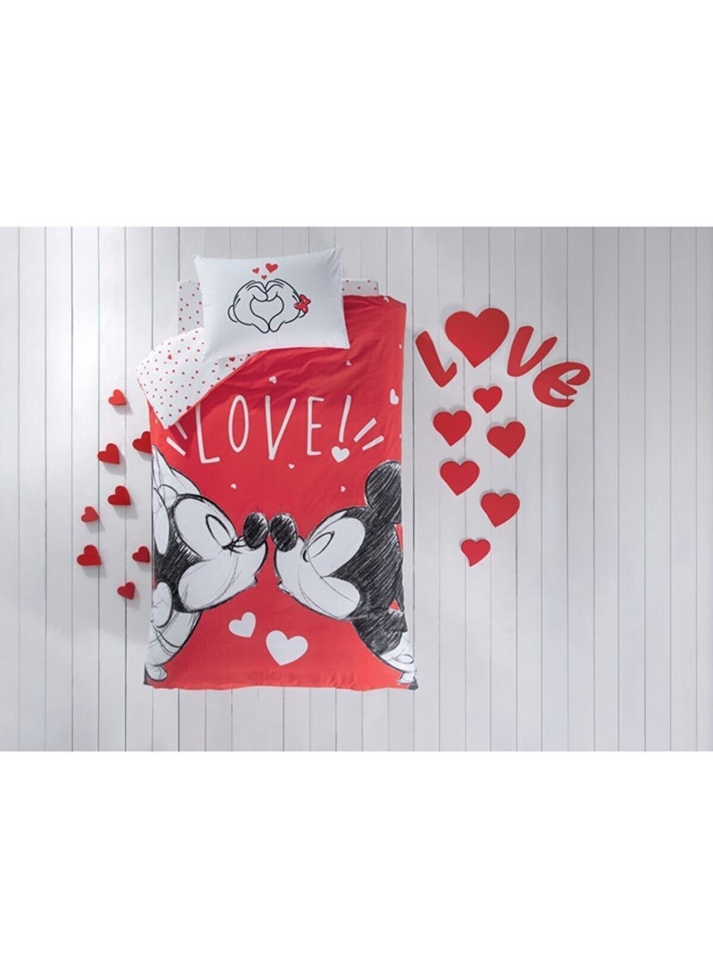 Disney Minnie Mickey Lovely Single Duvet Cover Set - pzsku/Z57172D658CBBC90930DEZ/45/_/1731096374/c996032b-5b58-4d46-9dda-3ca739a59ad4