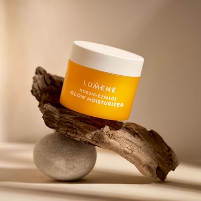 Lumene Nordic-C [Valo] Glow Moisturizer - Radiance Boosting Facial Moisturizer for Dry Skin - Enriched with Hyaluronic Acid & Vitamin C to Visibly Brighten + Plump Skin - 100% Vegan Skin Care (1.7 oz) - Image 3