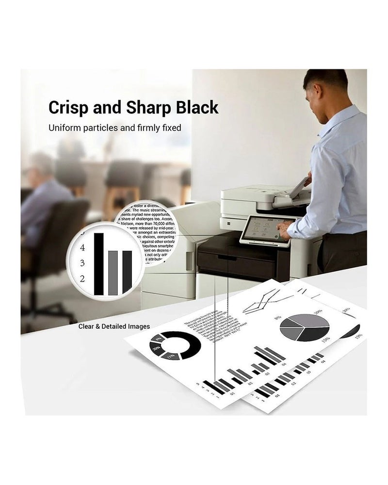 UP 4 Pack 117A Compatible Toner Cartridge Replacement for HP 117A W2070A Set Work for HP MFP 178NWG 179FWG 178NW 179FNW (Black, Magenta, Cyan, Yellow) - Image 3