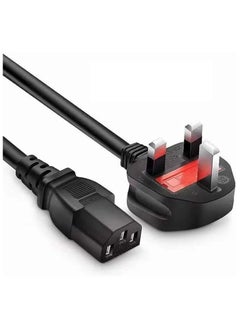 Duravel Duravel Monitor Power Cord 3 Pin UK Main Leads Universal AC Power Cord Replacement for PC Computer Printer LED LCD Smart TVs  - Image 5