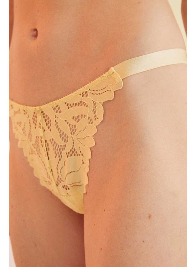 women'secret Guipure lace Brazilian briefs  - Image 2